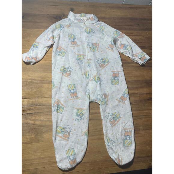 Set of 4 Vintage Obion Baby One Piece Outfits - Picture 2 of 9